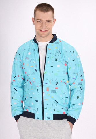 Mo ATHLSR - Chaqueta de entretiempo en azul: frente