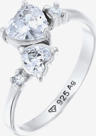 ELLIPrsten 'Herz' - srebro boja: prednji dio