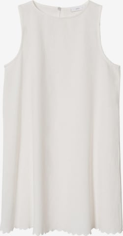MANGO Sukienka 'ALMOND' w kolorze biały: przód