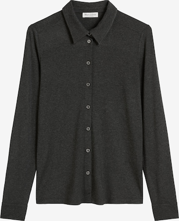 Camicia da donna di Marc O'Polo in grigio: frontale
