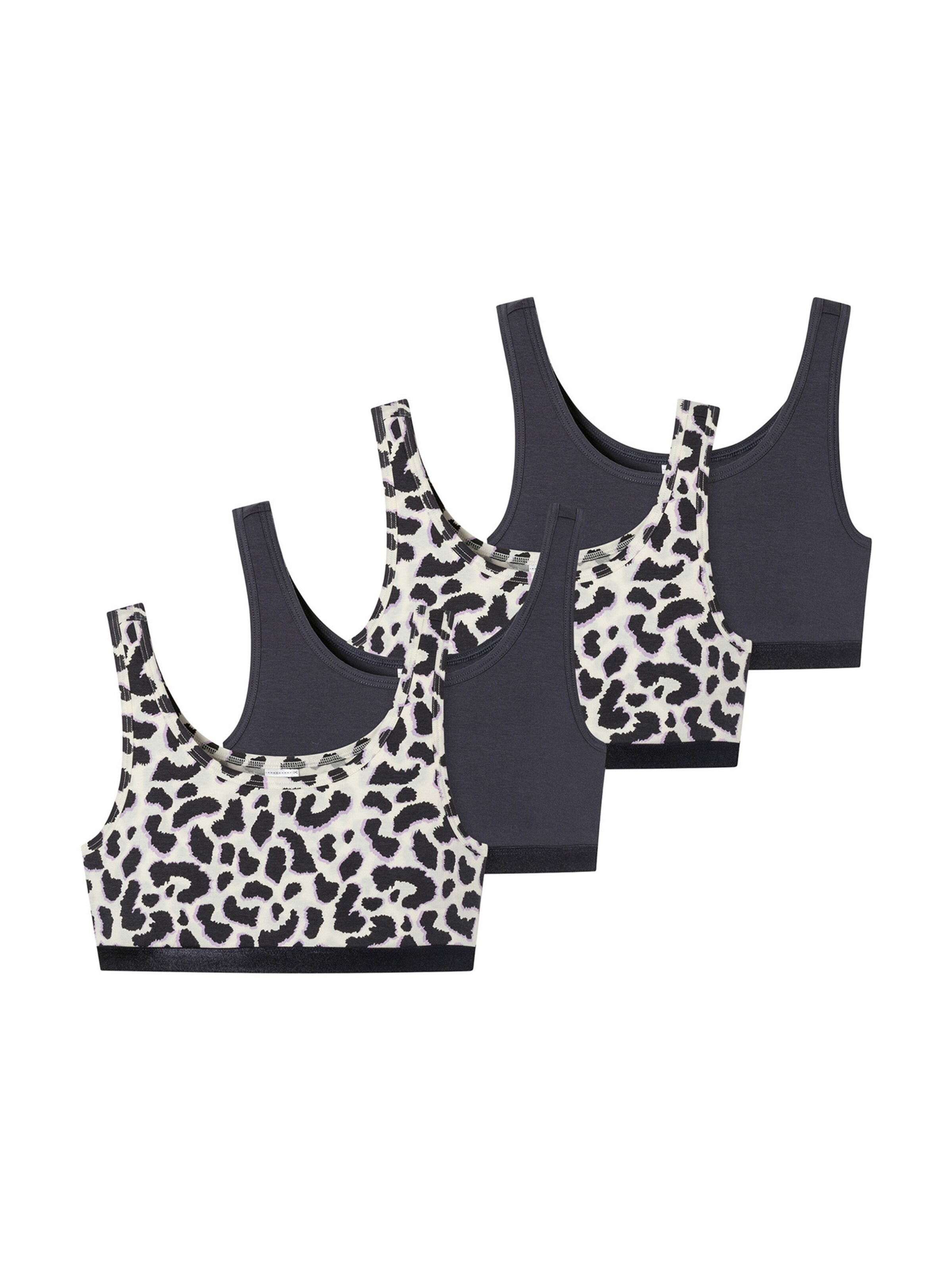 SCHIESSER Bustier BH ' 95/5 Multi ' in Zwart: voorkant