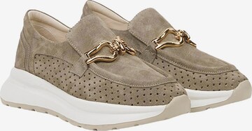 Desa Slip-on 'Trainer' in Groen: voorkant