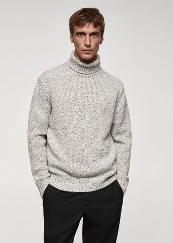 MANGO MAN Pullover 'Bistro' i grå: forside