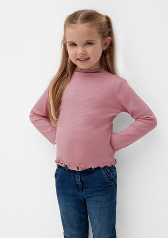 s.Oliver Shirt in Roze: voorkant