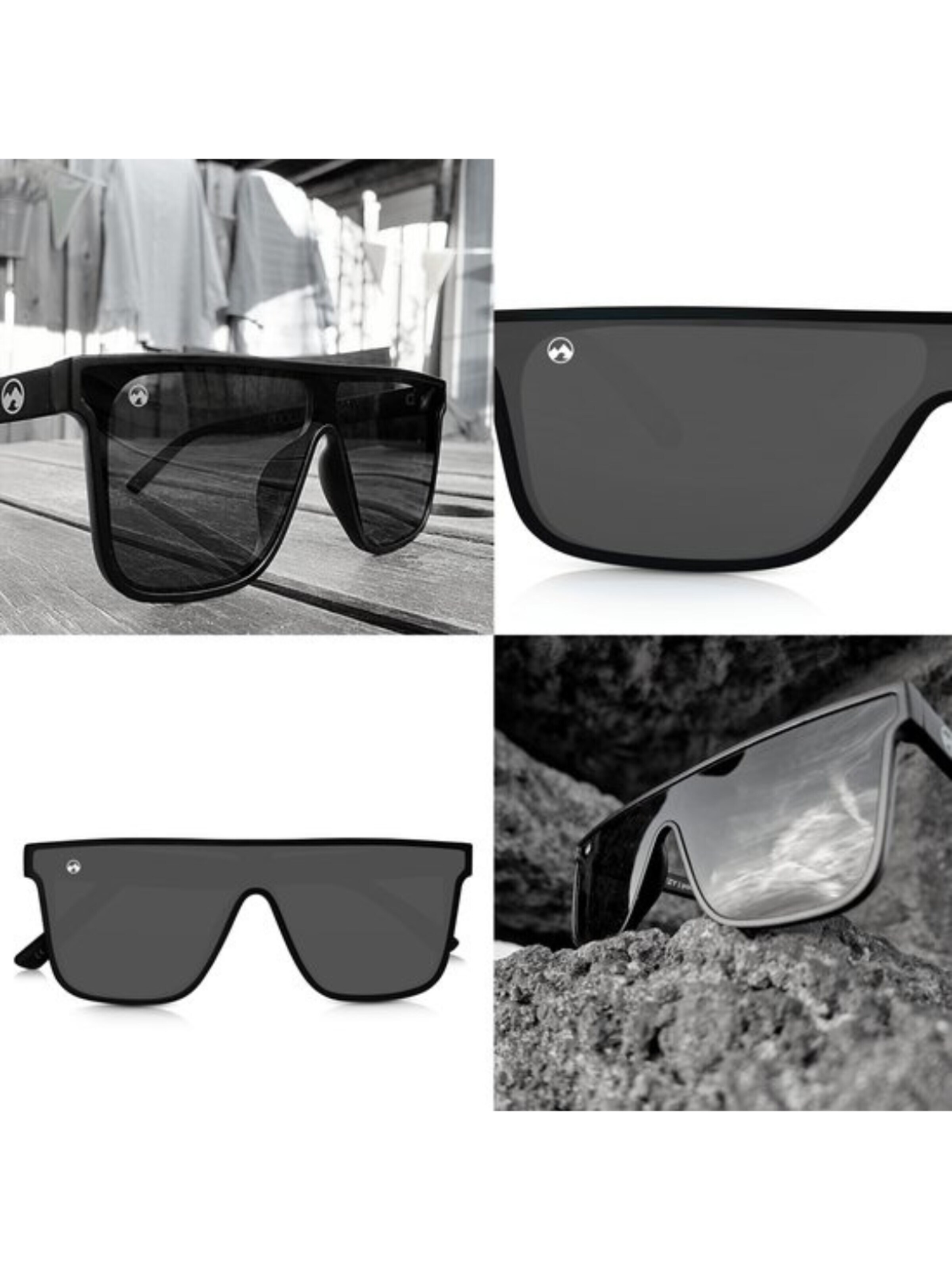 Mowmow - Gafas de sol deportivas 'MowMow Ritzy Sunglasses - Polarized - Men - Women' en negro