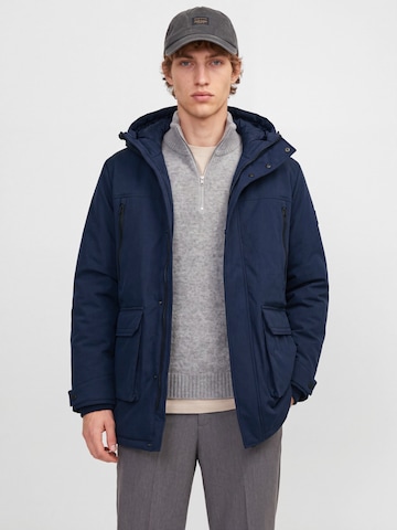 JACK & JONES Parka 'JJCLARK' in Blau: Vorderseite