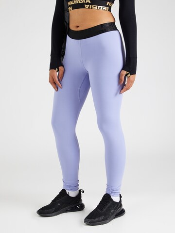 NEBBIA Skinny Sportbyxa i lila: framsida