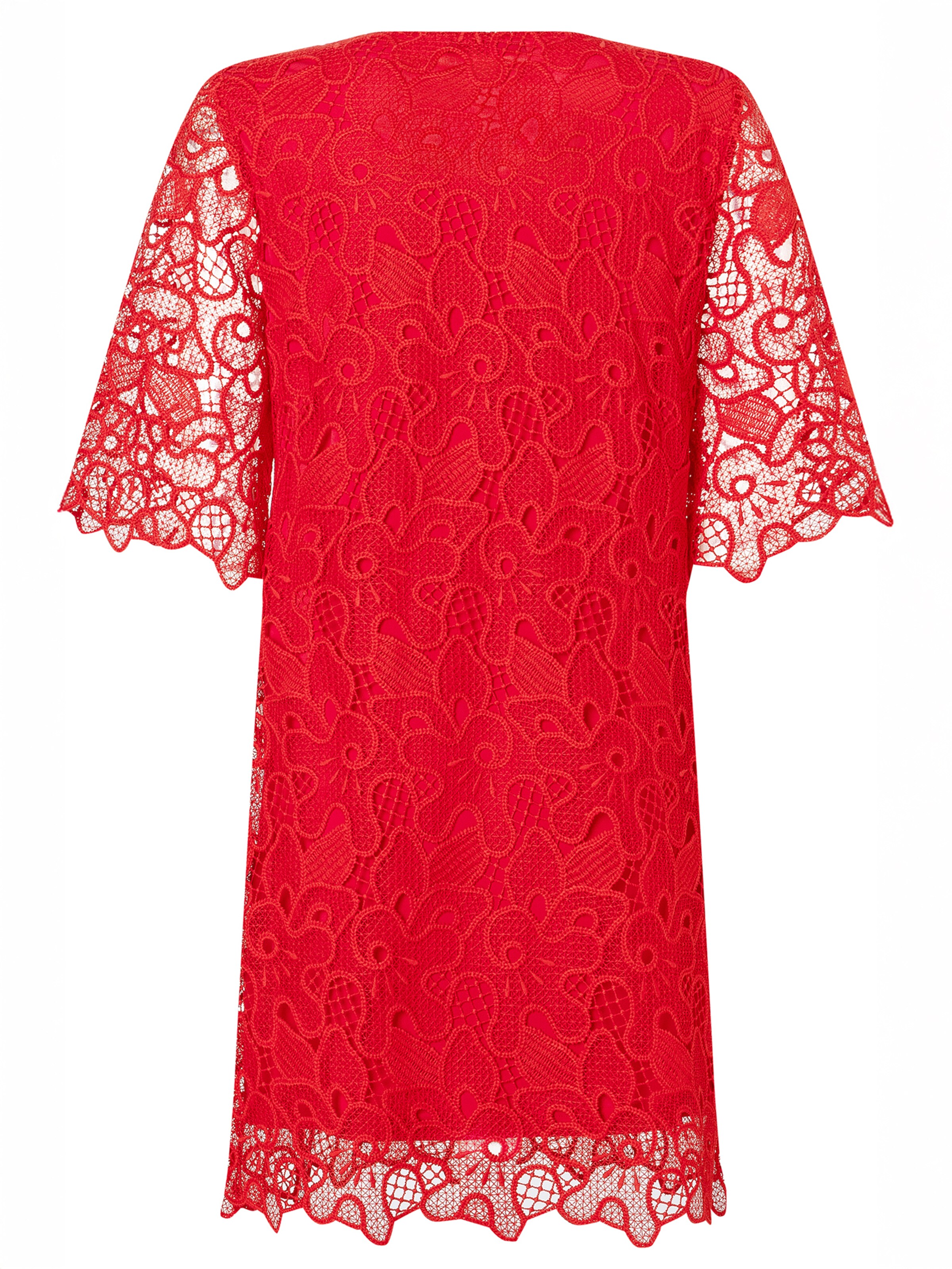 Ana Alcazar Spitzenkleid 'Zafora' in Rot