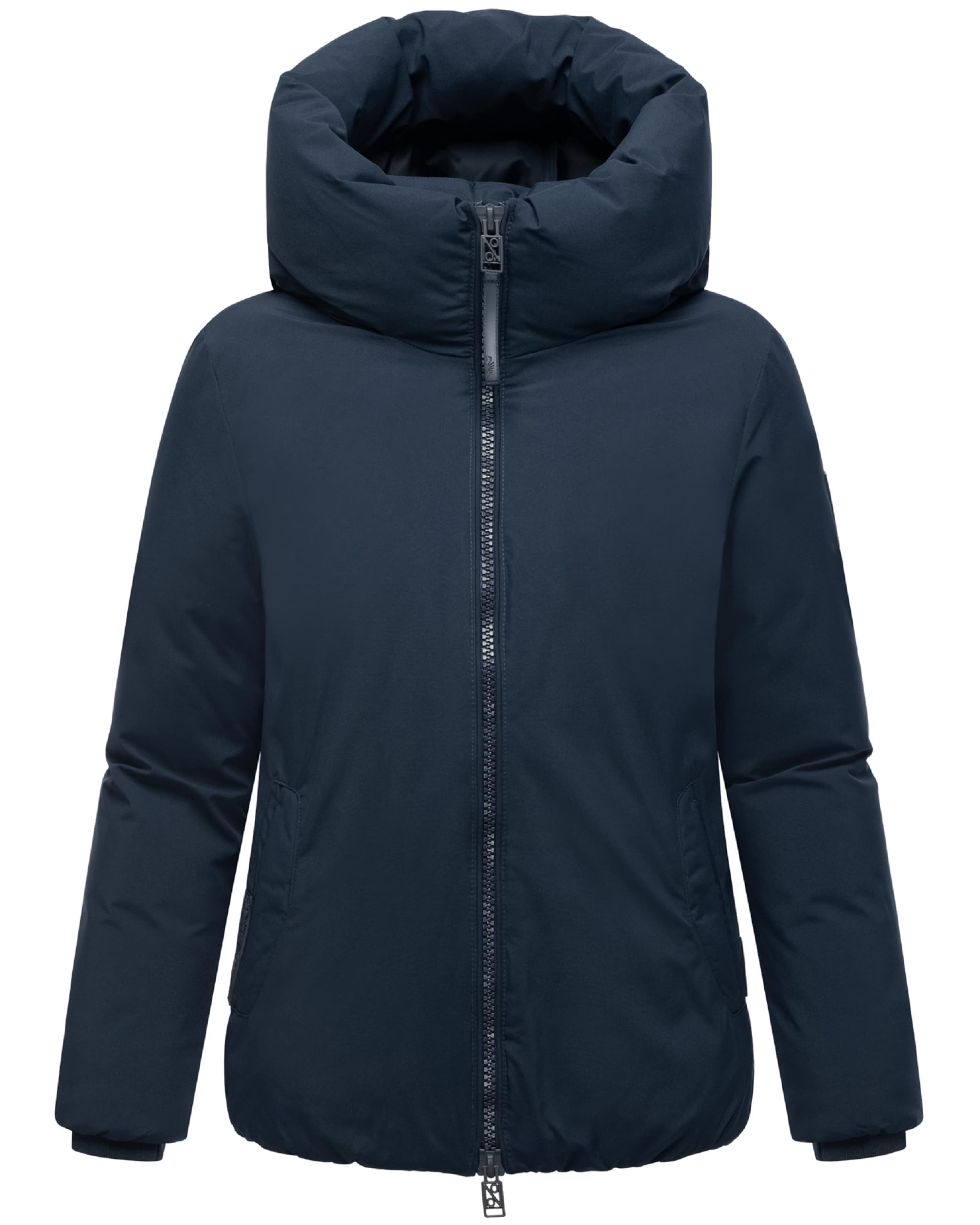 NAVAHOO Vinterjakke 'Blütenlicht 14' i blå