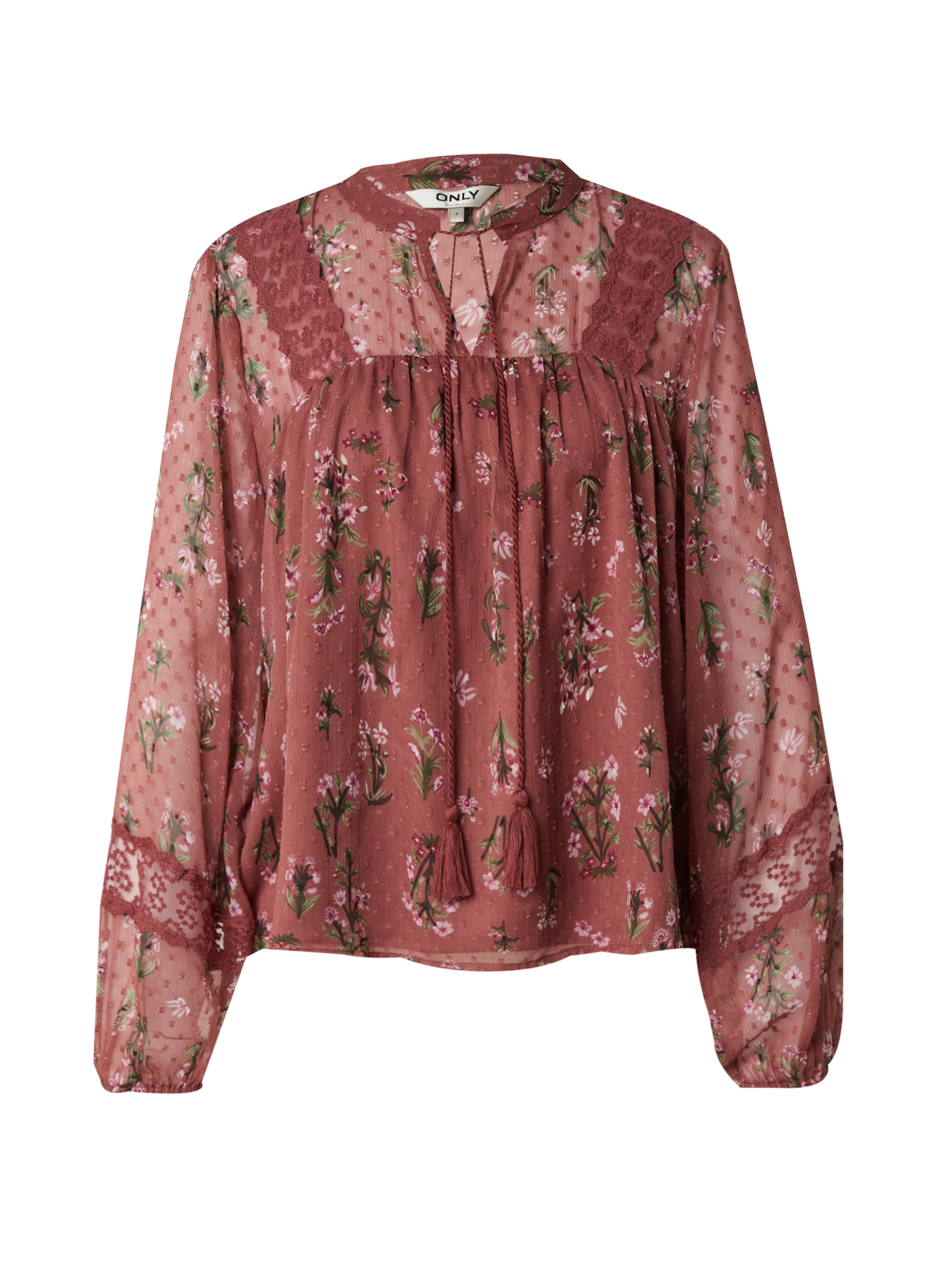 ONLY - Blusa 'ONLTessa Eliza' em rosa: frente