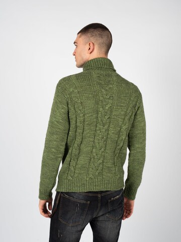 xagon man Sweter w kolorze zielony