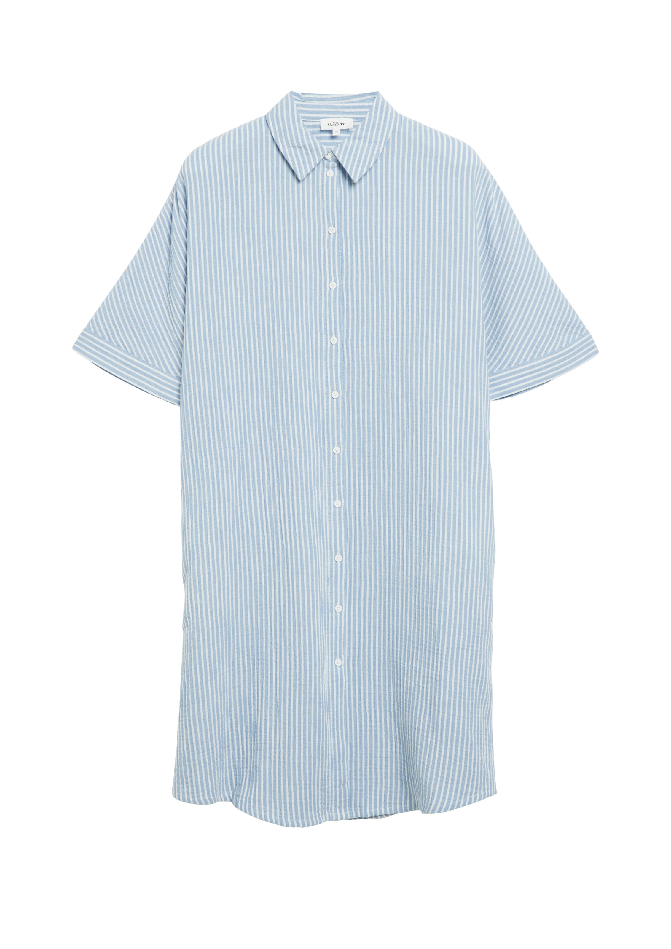 Robe-chemise s.Oliver en bleu : devant