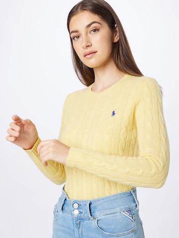 Polo Ralph Lauren Sweater 'JULIANNA' in Yellow: front