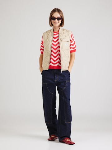 Hailys Sweater 'Ju44lie' in Red