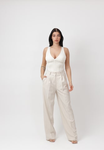 Elara Bluse in Beige