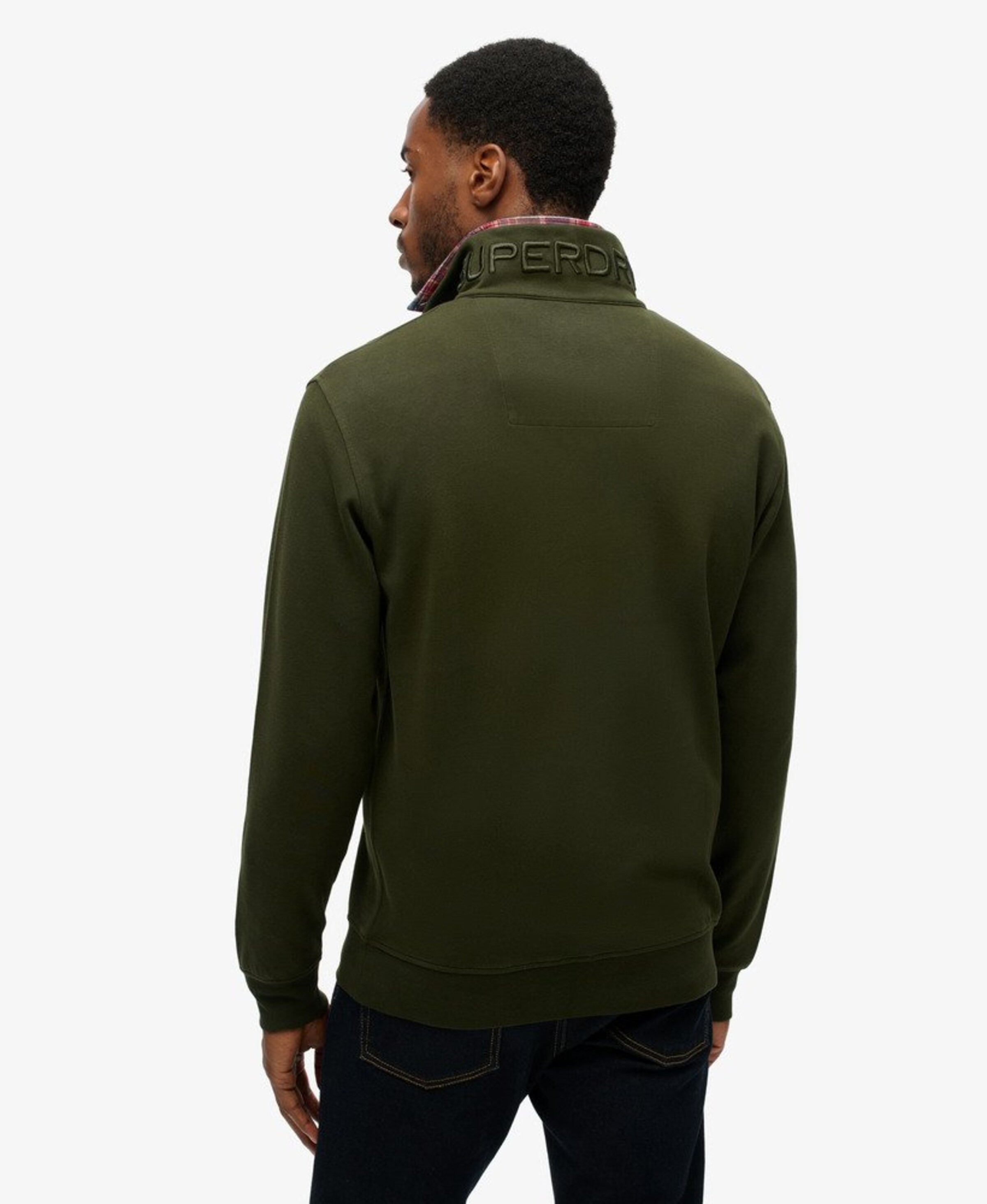 Sweat-shirt Superdry en vert