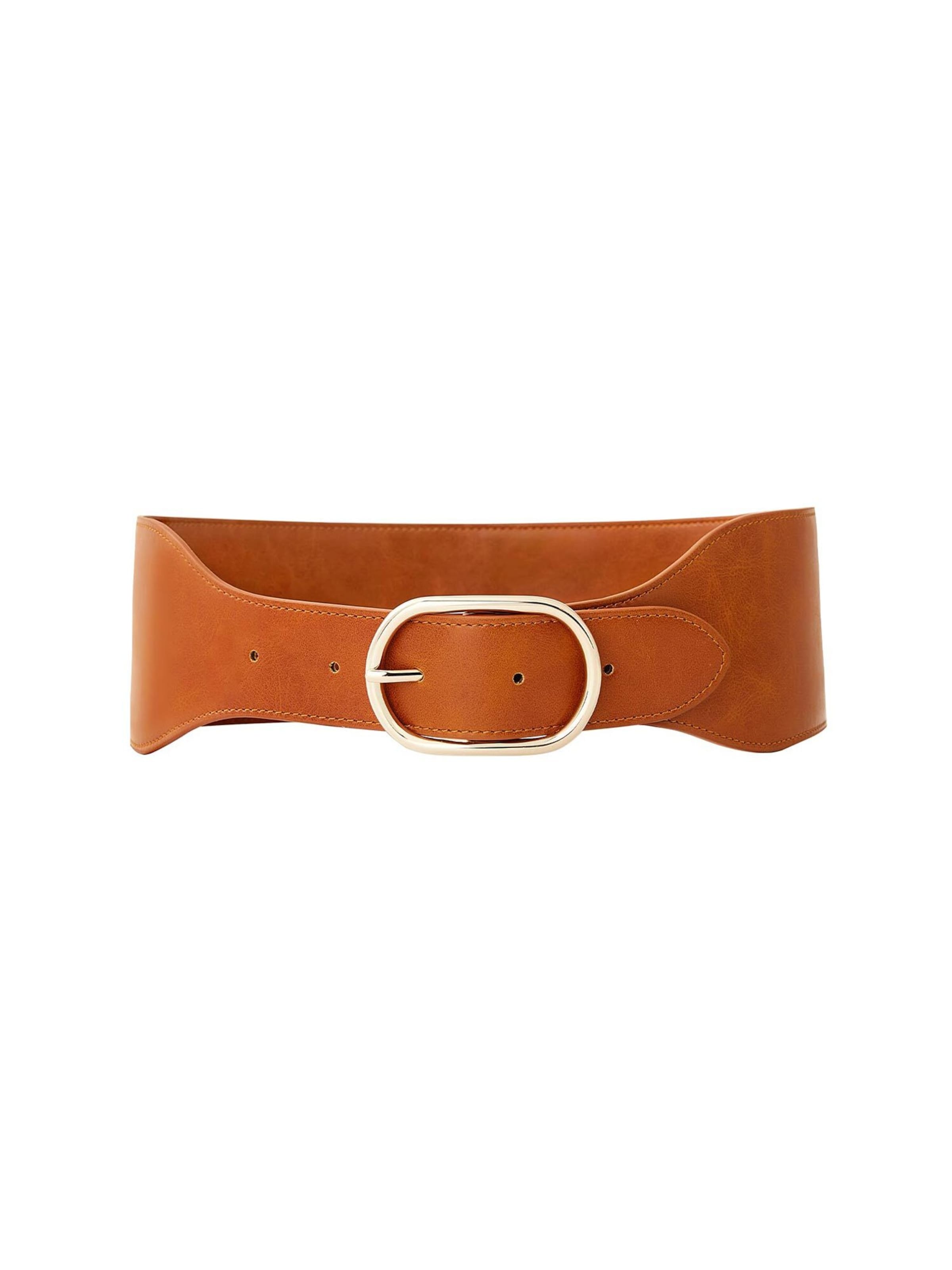 Ceinture Victoria Hyde en marron : devant