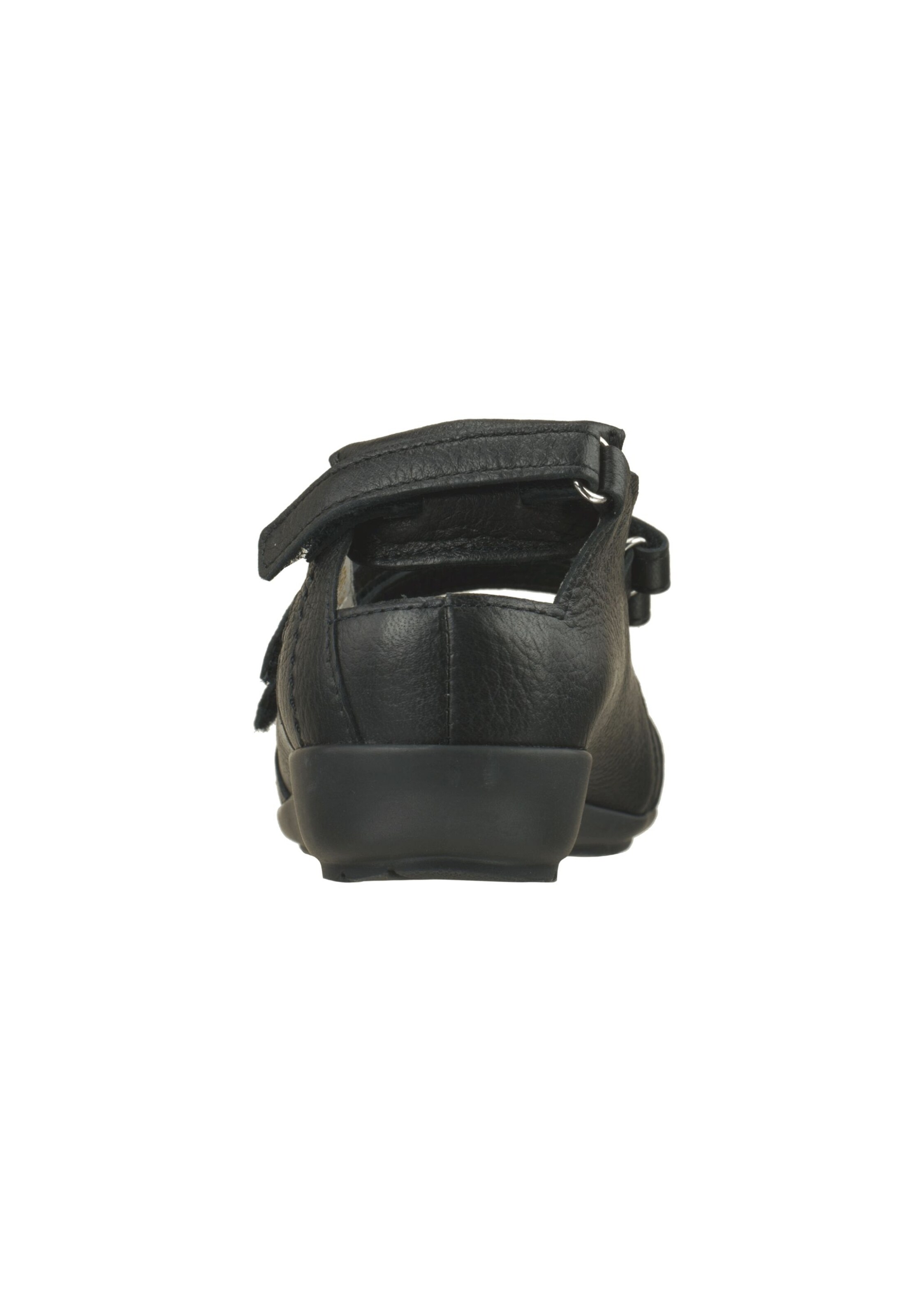 Natural Feet Ballerina met riempjes 'Juliane' in Zwart