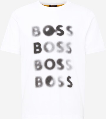 BOSS Shirt 'Teetrury' in White: front