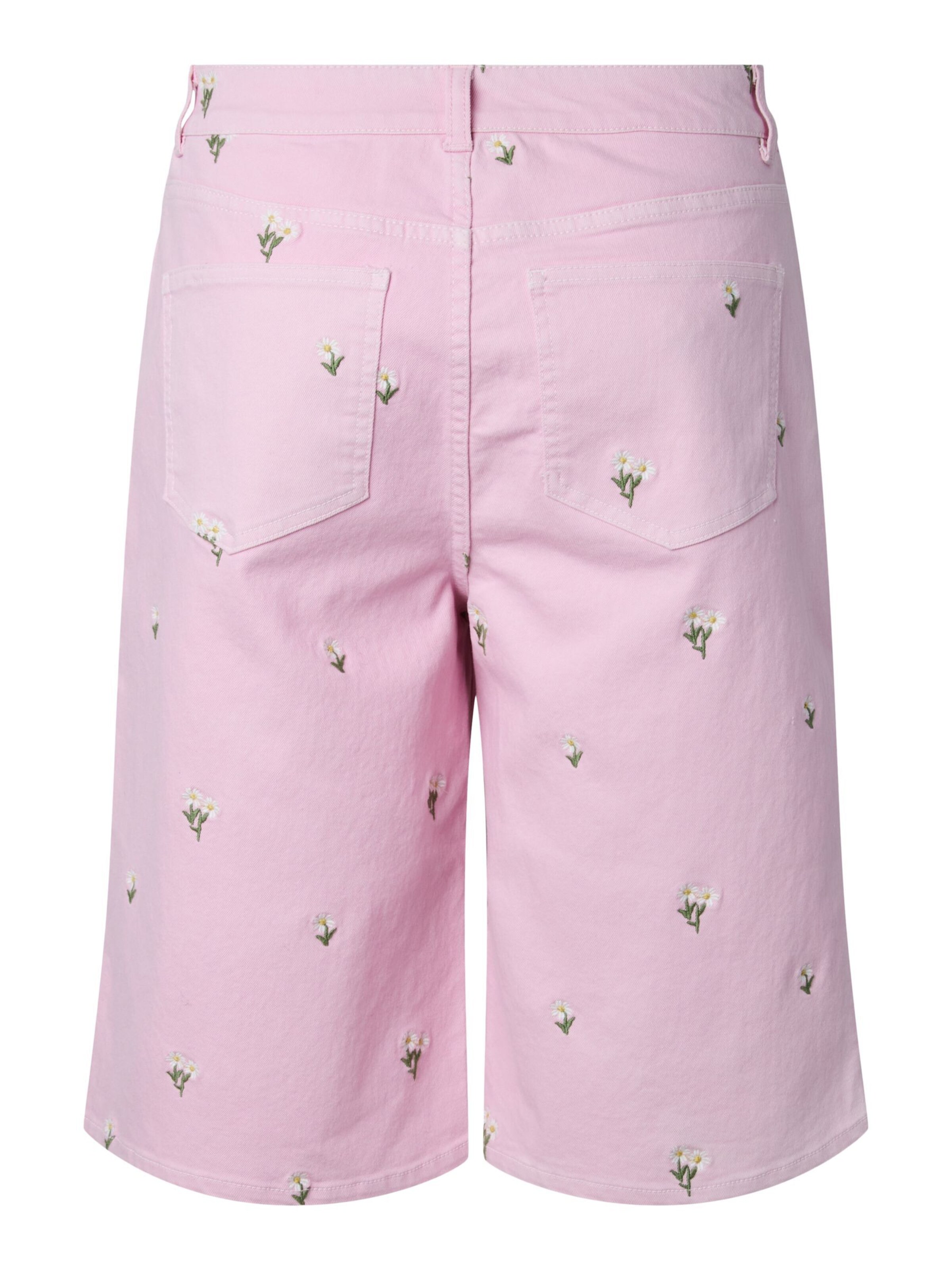PIECES Regular Jeans PCFlora' in Pink