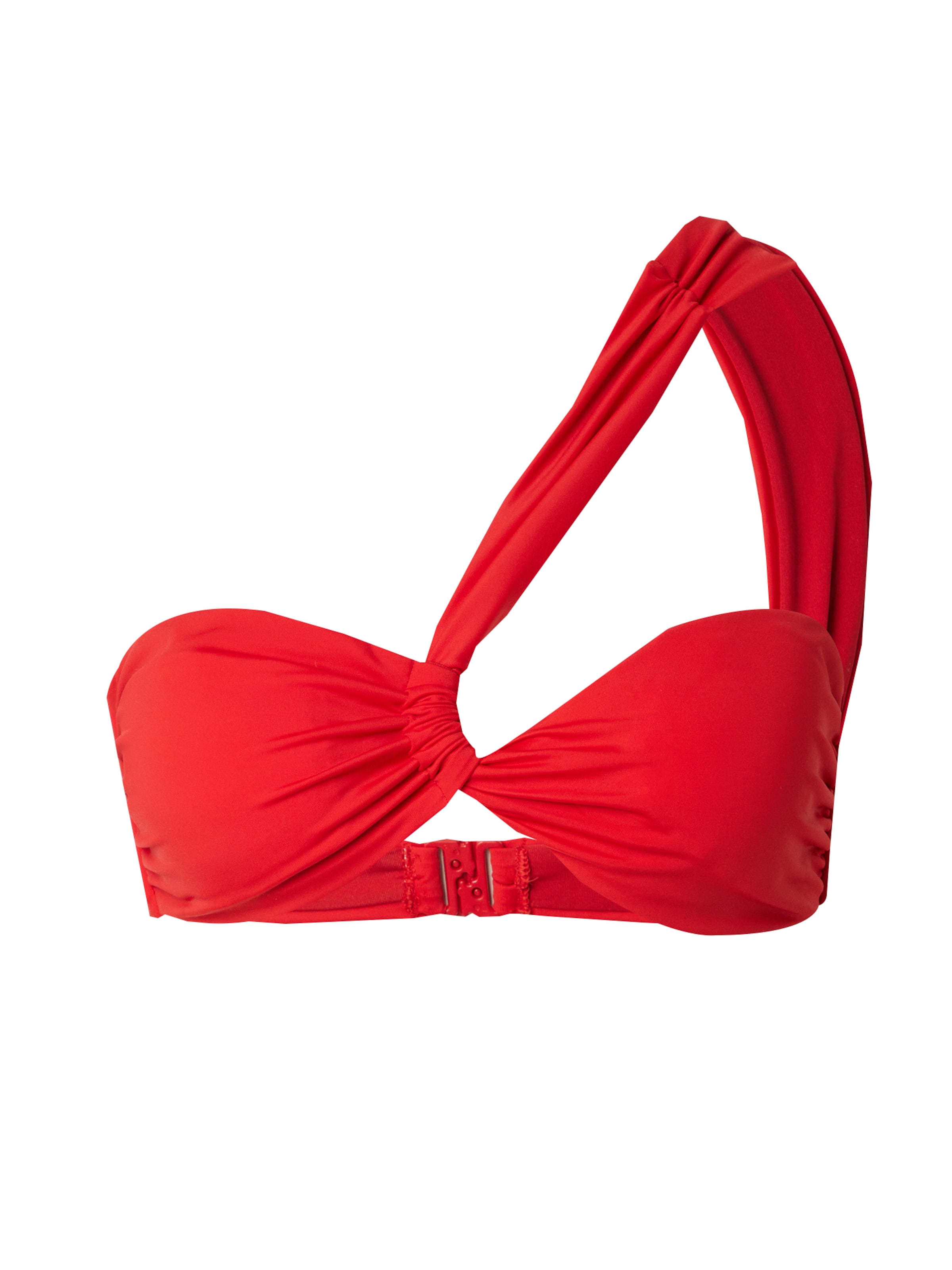 Bandeau Sutien costum de baie 'Dorit' de la EDITED pe roșu: față
