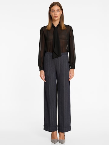 Ana Alcazar Loose fit Pants 'Apeli' in Blue