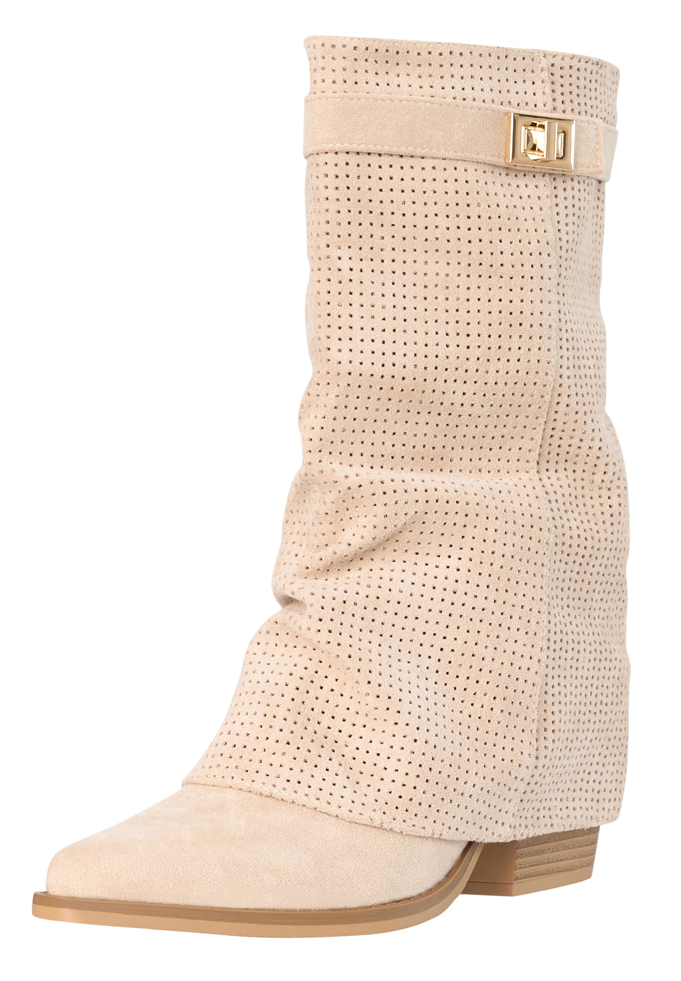 Salinyang Støvler ' Stiefel ' i beige: forside