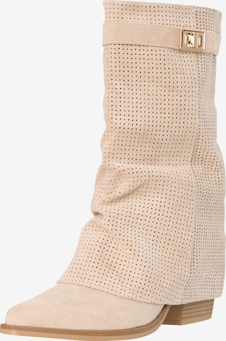Salinyang Støvler ' Stiefel ' i beige: forside