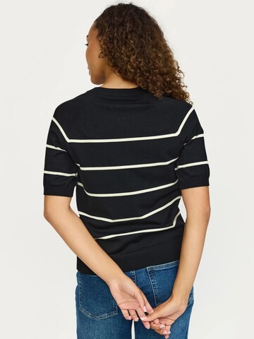 Pulover ' SRMarla ' de la Soft Rebels pe negru: spate