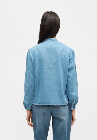 Pepe Jeans Blúzka - Modrá: zadná strana