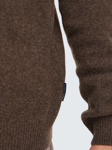 Pull-over 'CFKarl' Casual Friday en marron