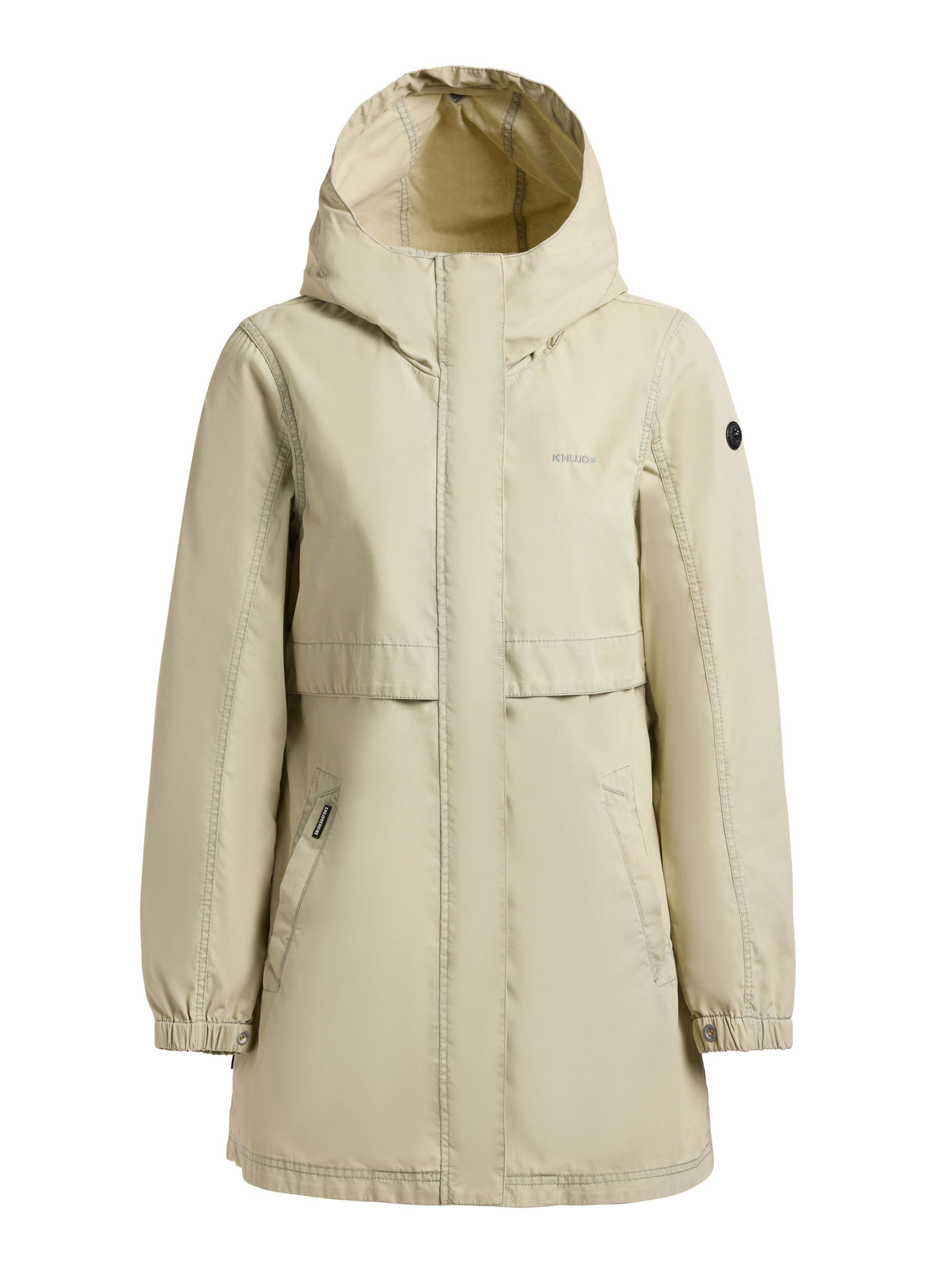 khujo Parka 'Brava' in Grün: Vorderseite