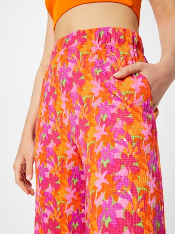 Gina Tricot Wide leg Pants 'Channa' in Mixed colors