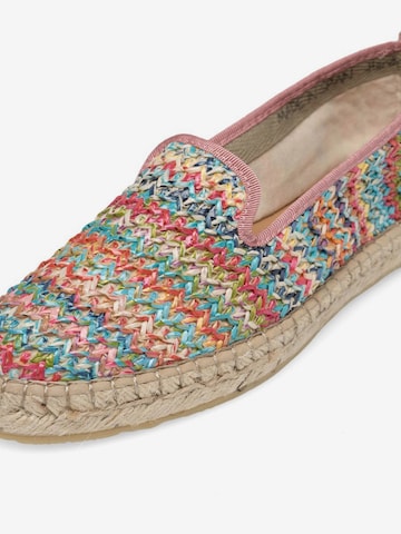 Bianco Espadrilles 'ANNABEL' in Mischfarben