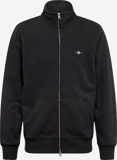 GANT Sweatjacke in schwarz, Produktansicht