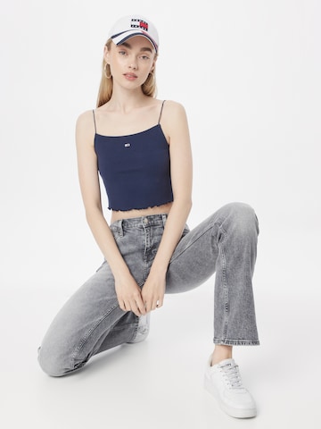 Top di Tommy Jeans in blu