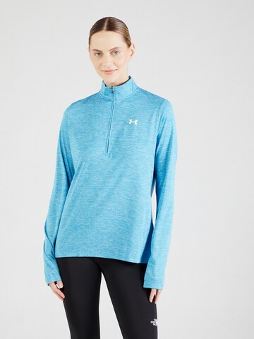 UNDER ARMOUR Koszulka funkcyjna w kolorze niebieski: przód