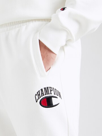 Champion Authentic Athletic Apparel Tapered Nadrág - fehér