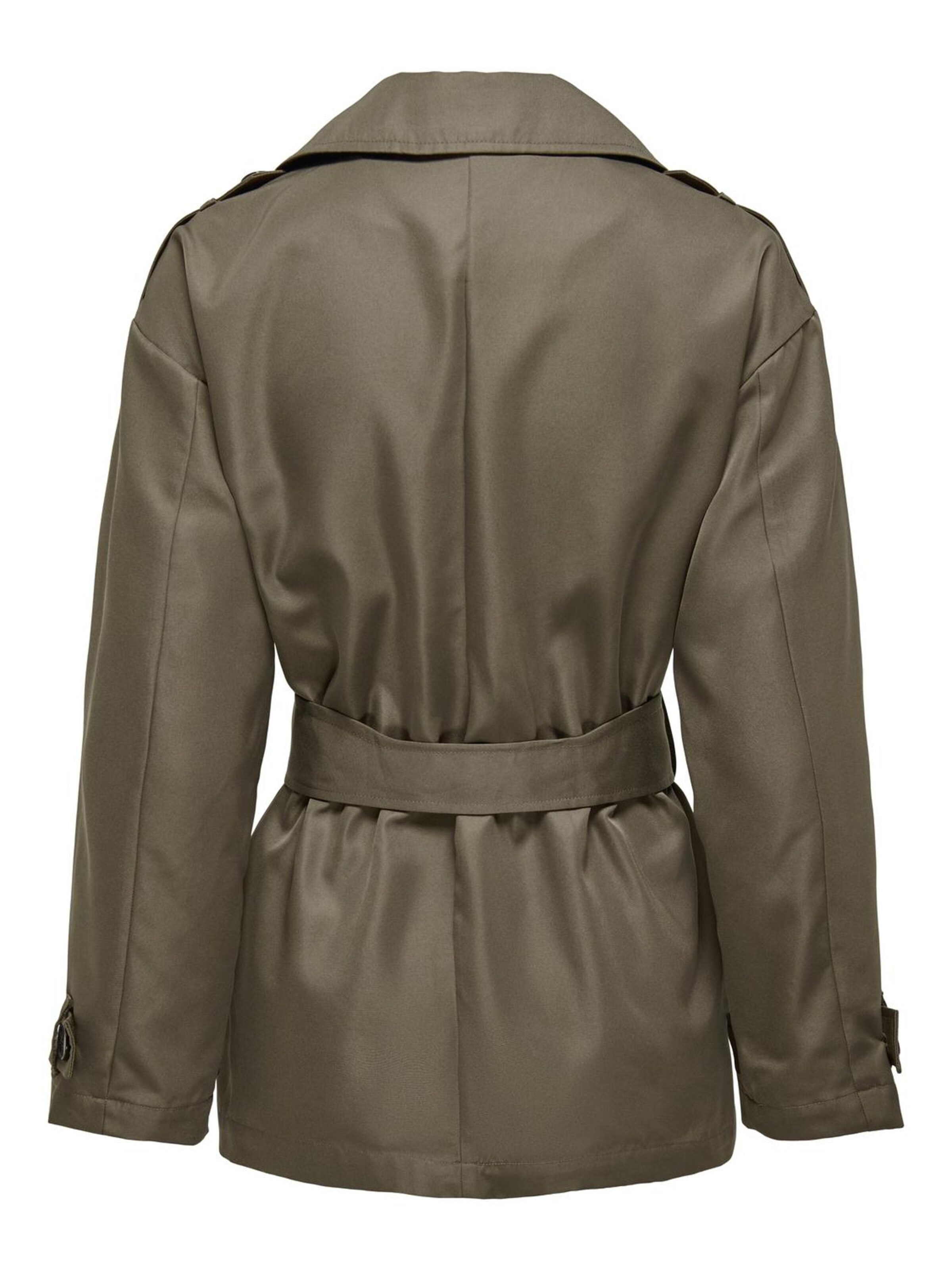 ONLY Overgangsfrakke 'ONLine' i grøn