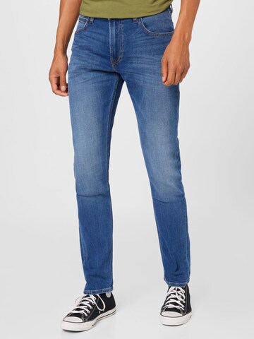 Lee Slimfit Jeans 'Luke' in Blauw: voorkant