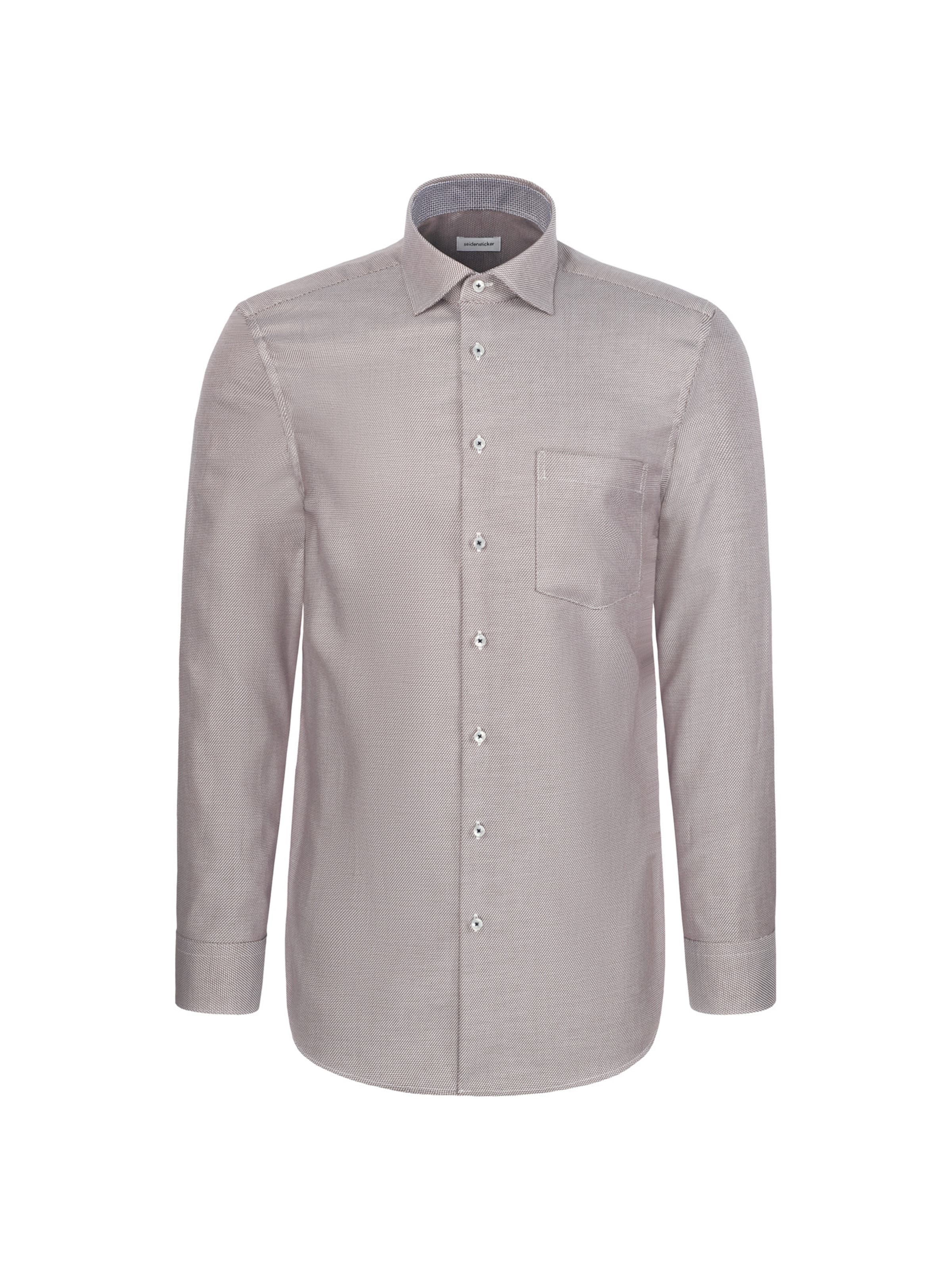 SEIDENSTICKER Chemise business en 38 en marron, Vue avec produit