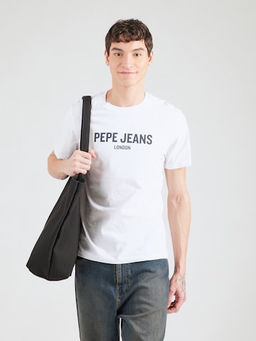 Pepe Jeans T-Shirt 'DONNY' in Weiß: Vorderseite