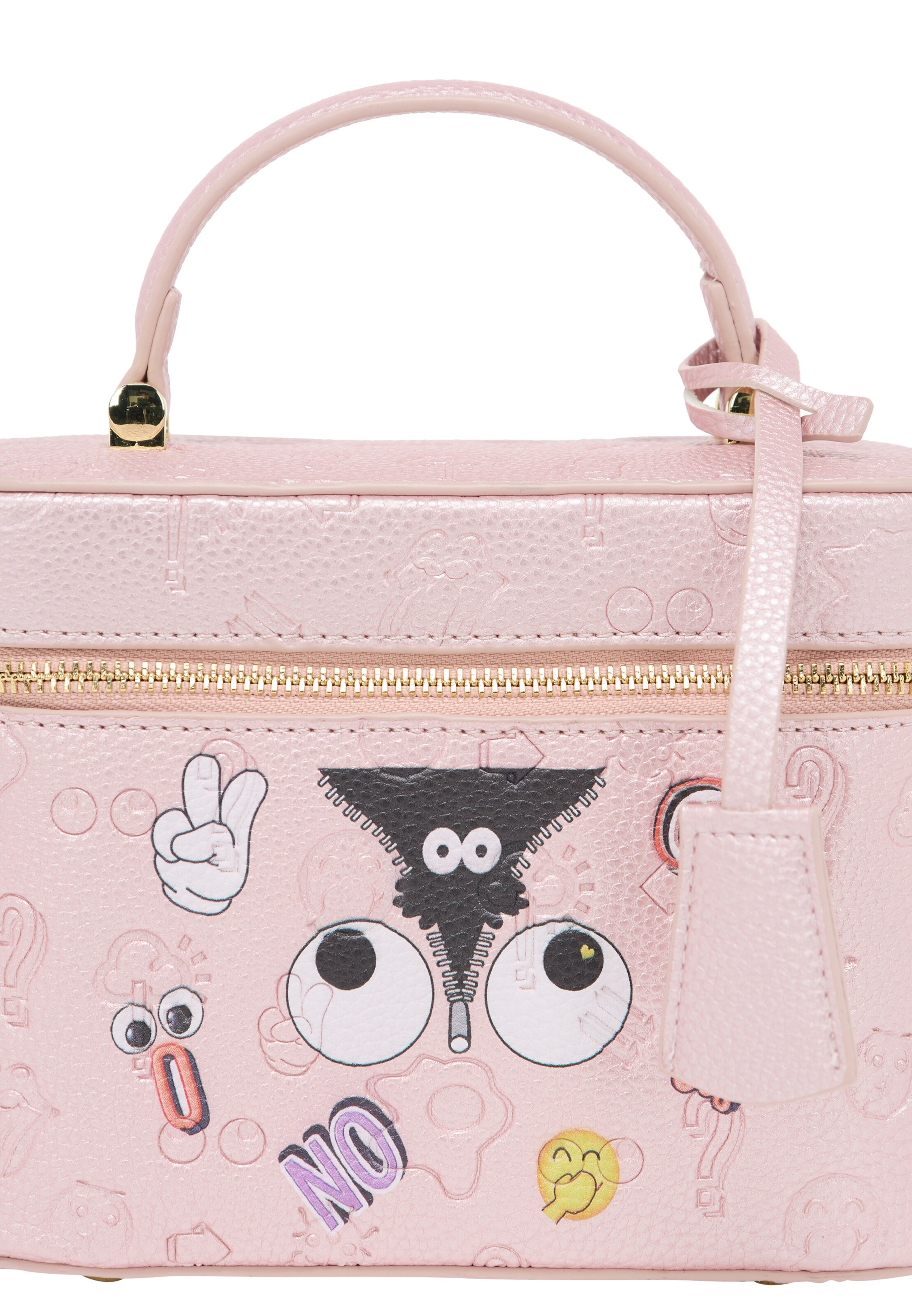 MYMO Ročna torbica 'Pop Eyetheme' | roza barva