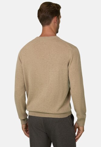 Boggi Milano Sweater in Beige: back