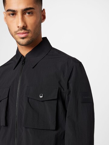 Calvin Klein Jacke 'MATT' in Schwarz