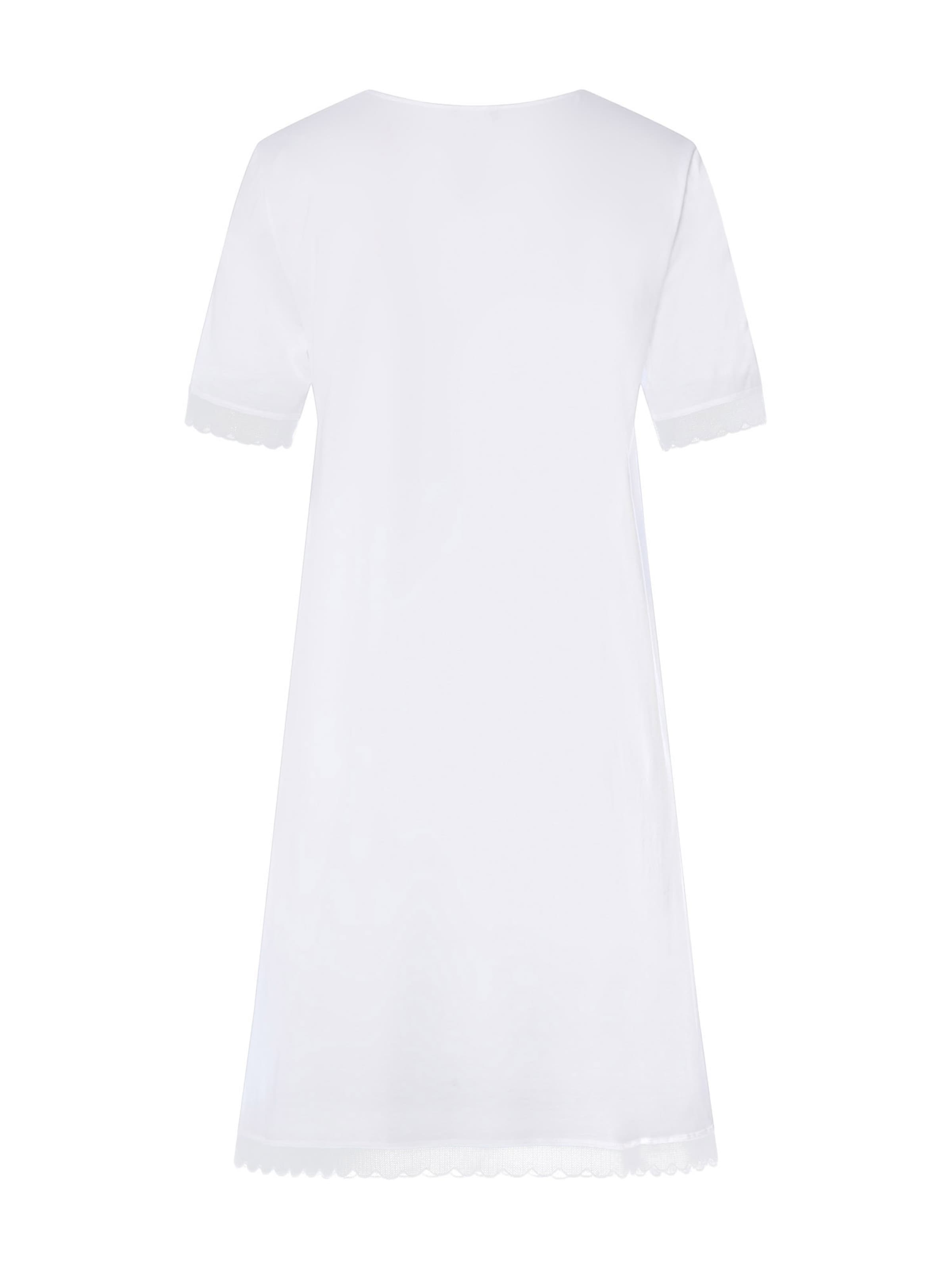 Hanro Nachthemd ' Inaya ' in Weiß
