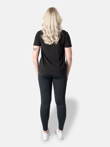 Maglietta 'Leafletic Women's Short Sleeve T-Shirt' di LEAFLETIC in nero