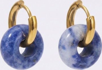 Nemomatheo Earrings 'Himmelskreis' in Blue: front