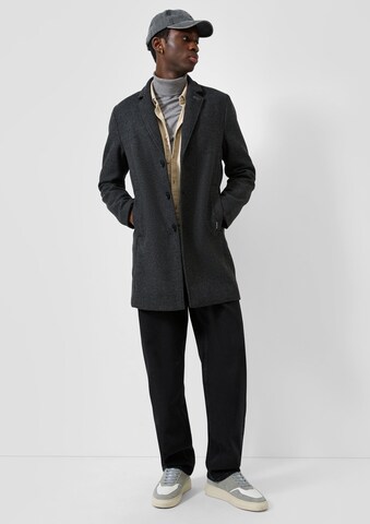 QS Between-Seasons Coat in Grey: front