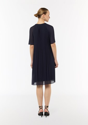 COMMA Dress in Blue: back